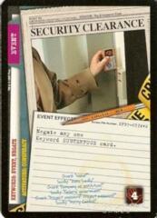 Security Clearance